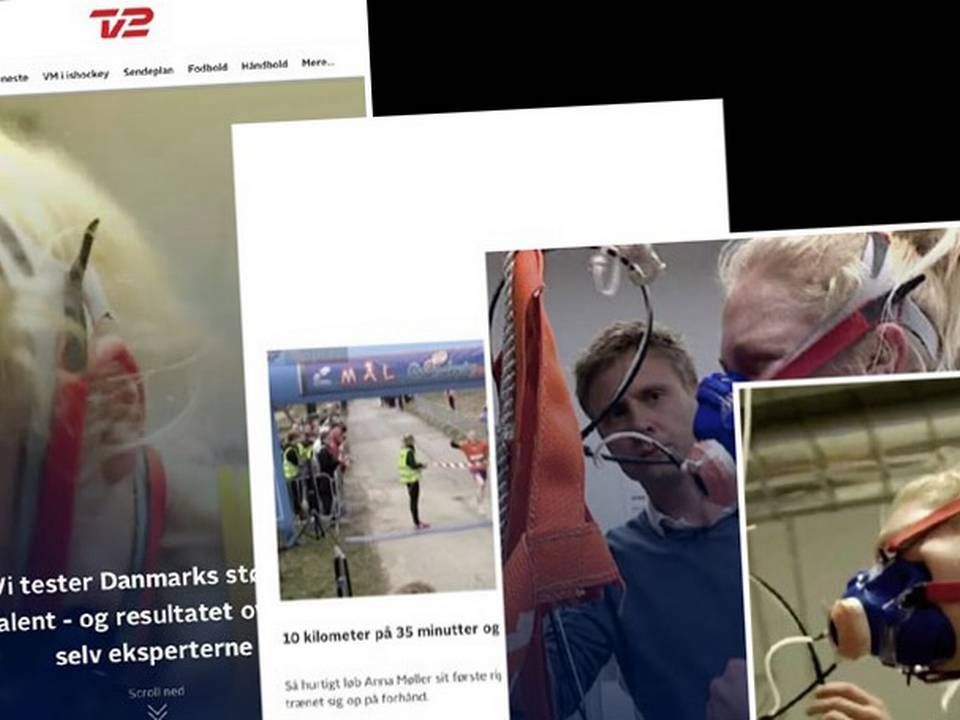 TV 2's projekt om det danske løbetalent Anna Emilie Møller delte prisen for Årets digitale historie med Kristeligt Dagblad
