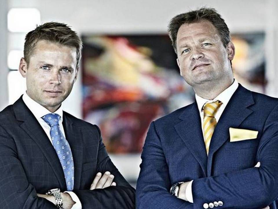 Anders Østergaard og Jan Jacobsen (th.) står bag det danske bunkerselskab Monjasa, som mandag blev frifundet i en bedragerisag ved Vestre Landsret. Jan Jacobsen blev også frifundet, men har idag forladt Monjasa. | Foto: PR-foto/Monjasa