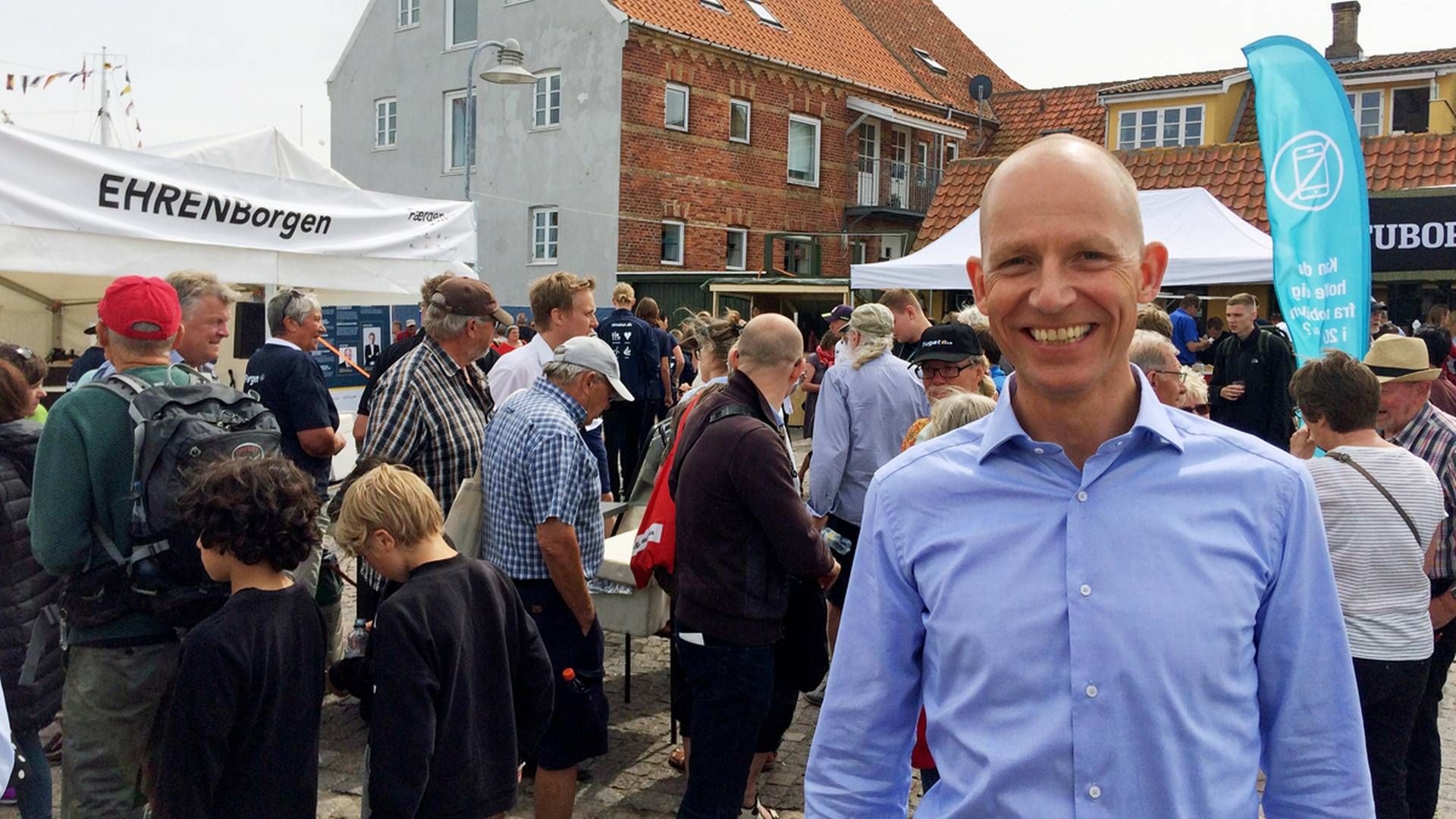 Folkemødet er en mulighed for at vise, at TDC har holdninger til samfundsudviklingen, fortæller koncerndirektør Jens Aaløse. | Foto: Malte Oxvig