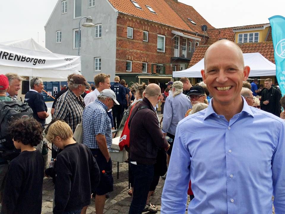 Folkemødet er en mulighed for at vise, at TDC har holdninger til samfundsudviklingen, fortæller koncerndirektør Jens Aaløse. | Foto: Malte Oxvig
