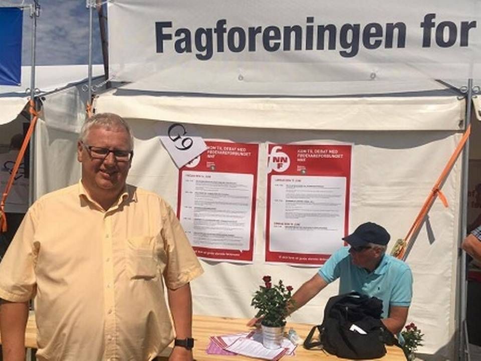 NNF afhold et debatarrangement på Folkemødet på Bornholm, der skulle være med til at tale EU op. | Foto: Mathies Hvis Toft.