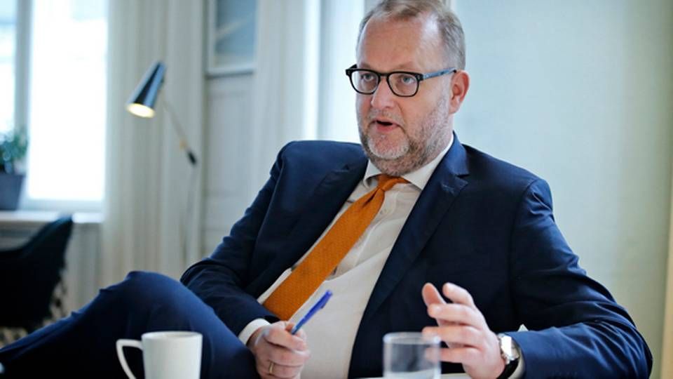 Danish climate minister Lars Christian Lilleholt. | Photo: /ritzau/Jens Dresling