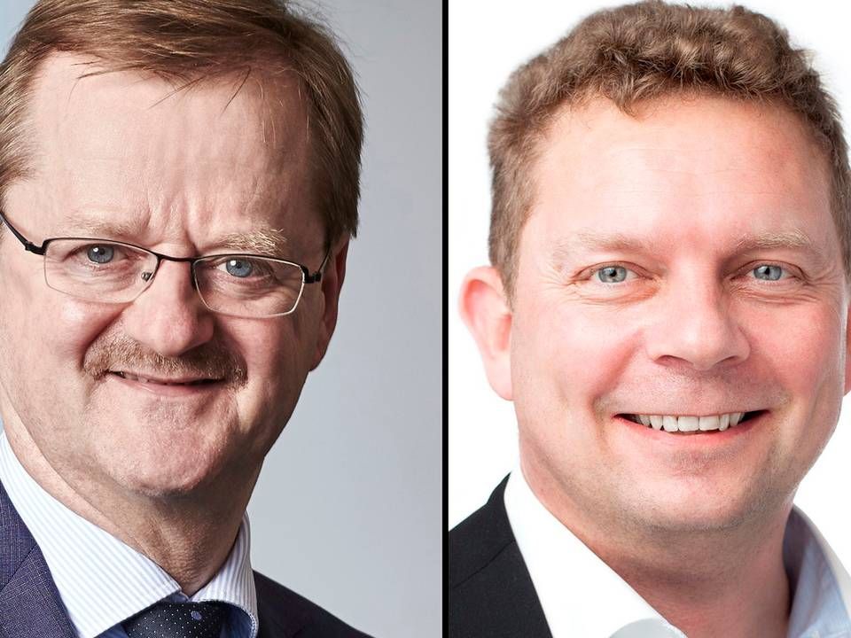 Kurt Nørrisgaard, BEC (tv) og Claus Hjort Bjerre, Bankdata | Foto: PR