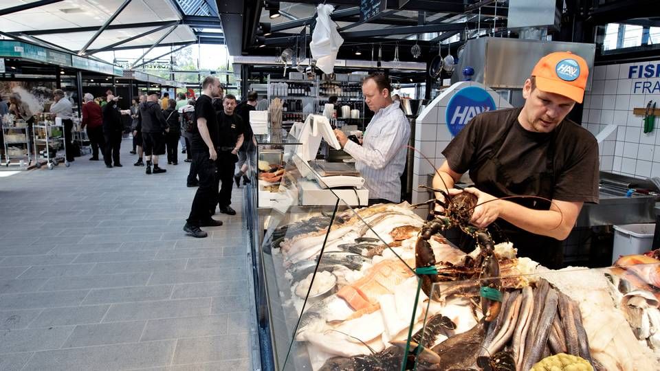 Torvehallerne på Nørrebro i København kan nu få konkurrence fra et lignende madmarked på Frederiksberg. | Foto: /ritzau/Jens Dreisling