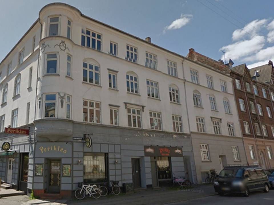 Denne ejendom på Østerbro i København er blandt dem, som Blackstone har overtaget. | Foto: Google Street View