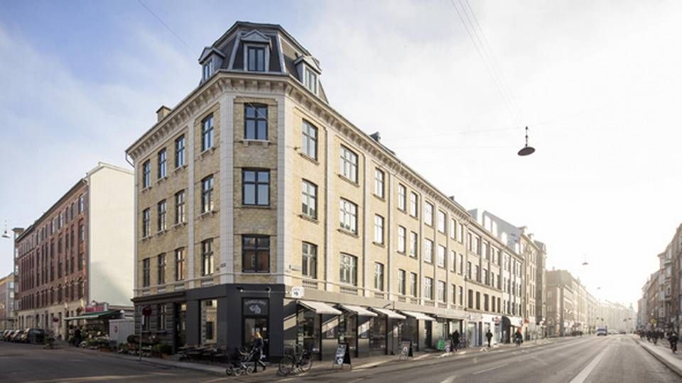 Amagerbrogade 97 var en af flere københavnske ejendomme, som det svenske ejendomsselskab Akelius købte i forbindelse med sin "clean the map"-strategi. | Foto: PR / Keystone