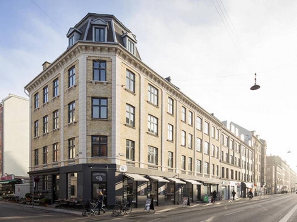 Amagerbrogade 97 er blandt de 11 ejendomme, som Capman solgte til svenske Akelius. | Foto: PR / Keystone