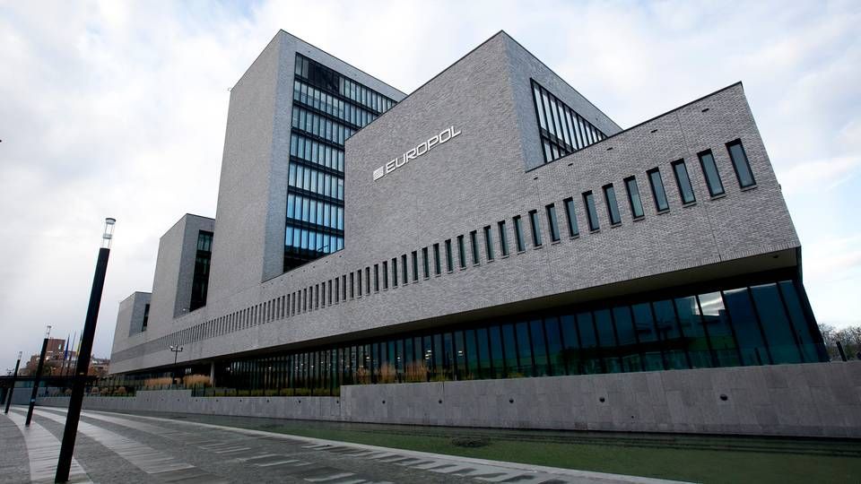 Europol, der er EU's politienhed har hjemsted i den hollandske by Haag. | Foto: /ritzau/Finn Frandsen