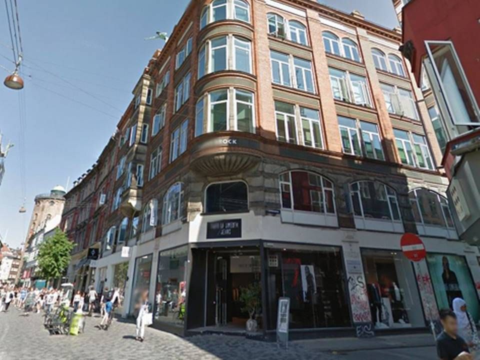 Hines ejer blandt andet Købmagergade 42 i København. | Foto: Google Maps
