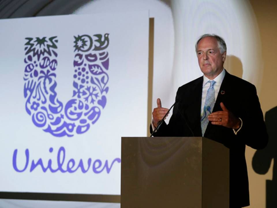 Paul Polman, der er topchef i Unilever. | Foto: /ritzau/AP Photo/Matt Dunham