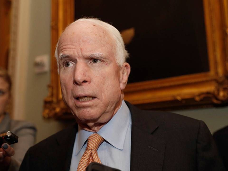 Den republikanske senator John McCain. | Foto: /ritzau/AP/Alex Brandon