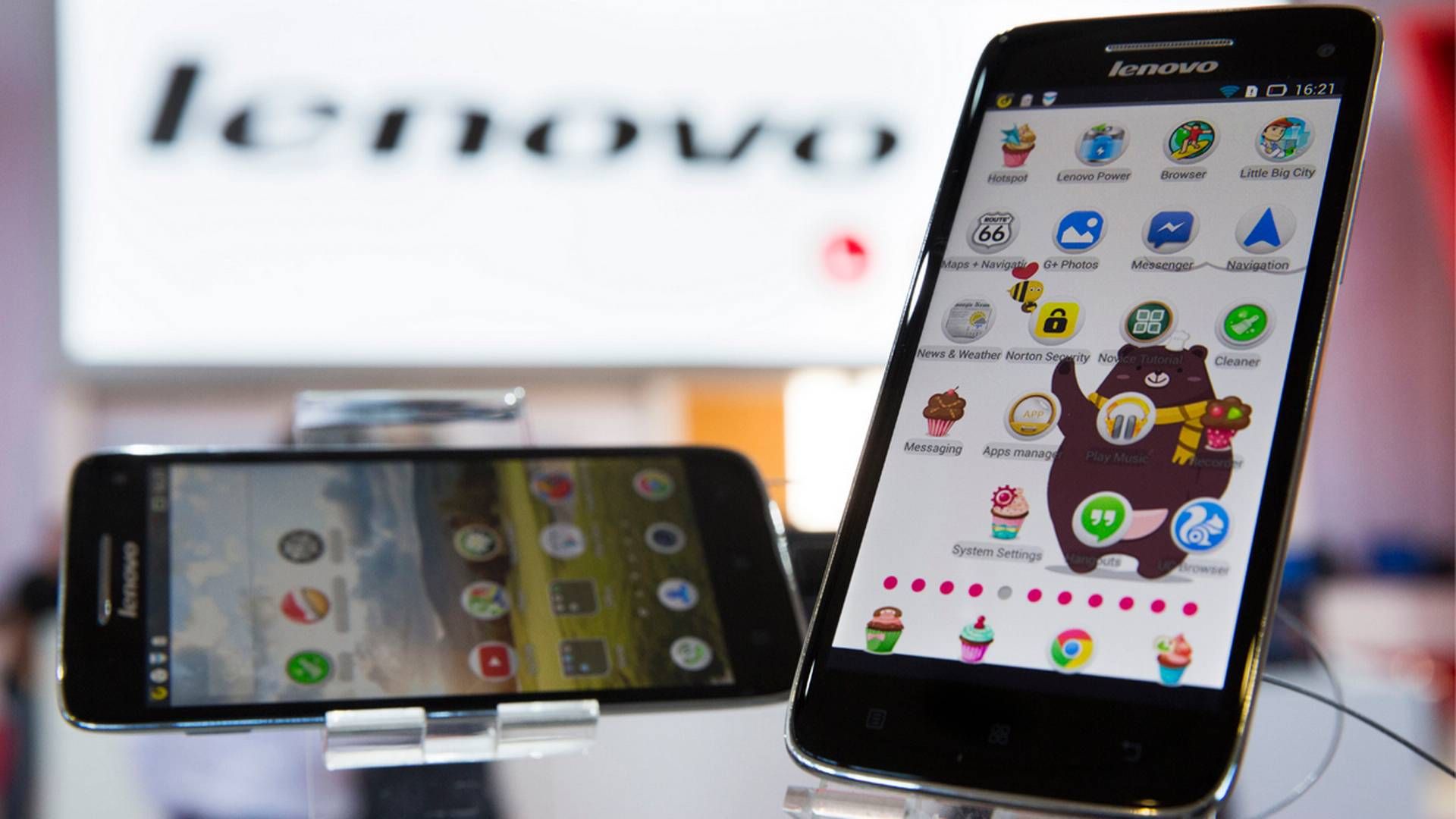 Lenovo vil være blandt verdens største mobilproducenter. | Foto: /ritzau/AP/Gero Breloer