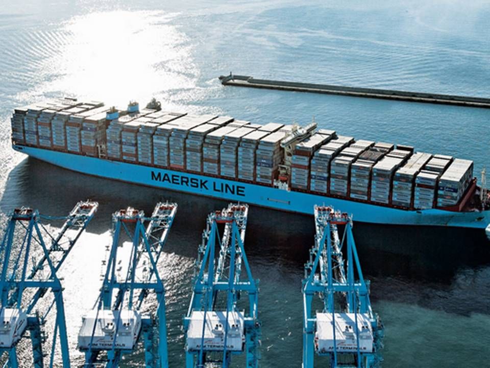 Mærsk håber på at kunne skære omkring 1900 kroner fra i administrationsomkostninger per container ved at digitalisere papirarbejdet. | Foto: Maersk Line
