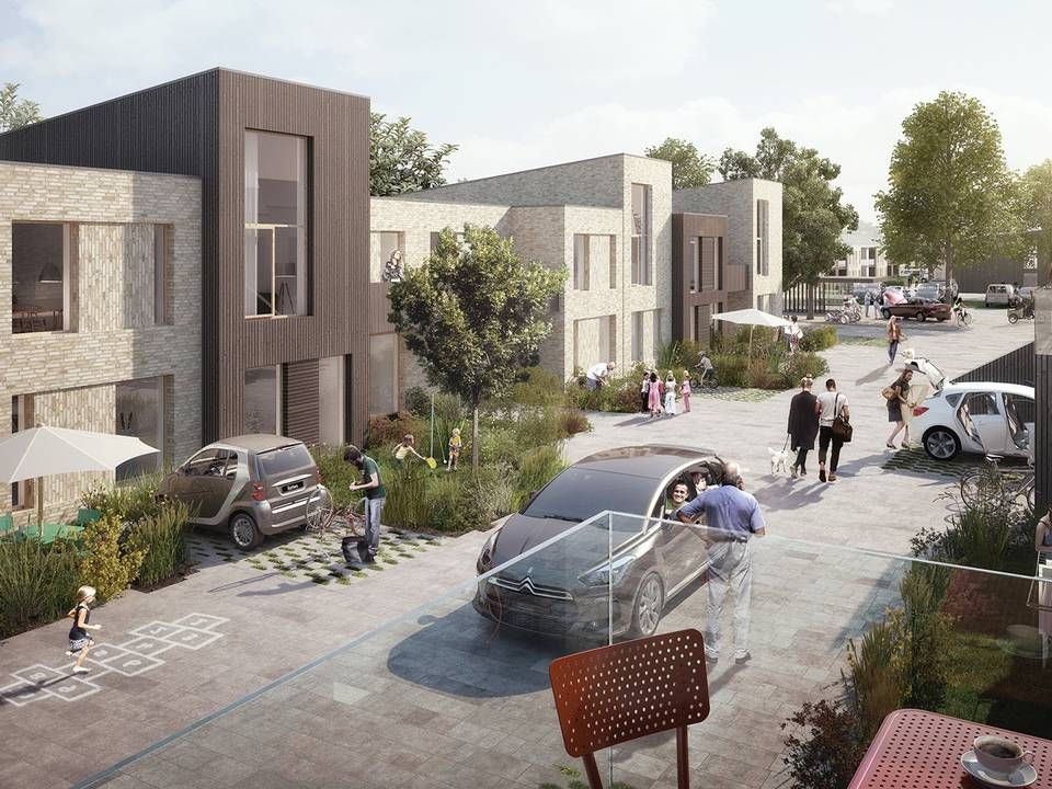 Link Arkitekter står også bag dette projekt, Kildeparken i Aalborg. | Foto: PR-visualisering