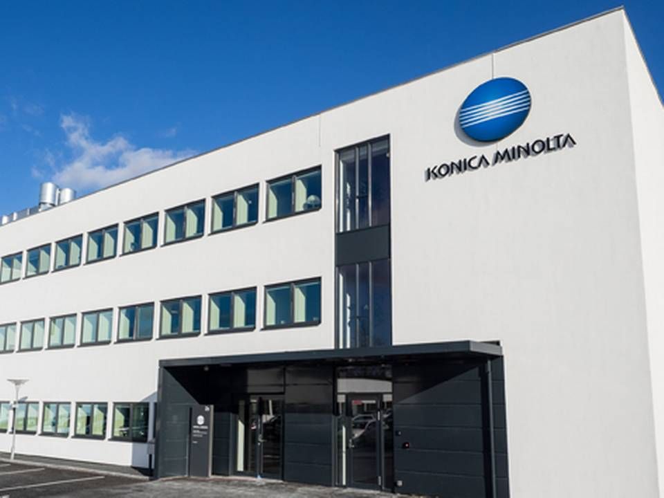 Konica Minoltas danske hovedsæde i Ballerups Lautrupparken, hvor flere store teknologivirksomheder som Nets og Atea ligger. | Foto: PR/Konica Minolta