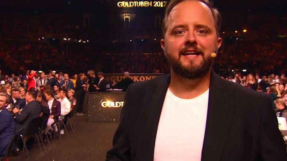 Komikeren Magnus Millang var vært, da Guldtuben for tredje gang blev afholdt i Danmark i weekenden | Foto: TV 2 Zulu