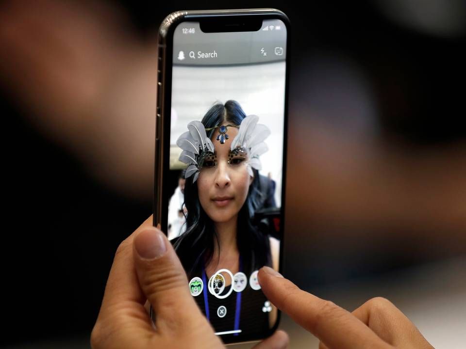 Apples Iphone X. | Foto: /ritzau/AP/Marcio Jose Sanchez
