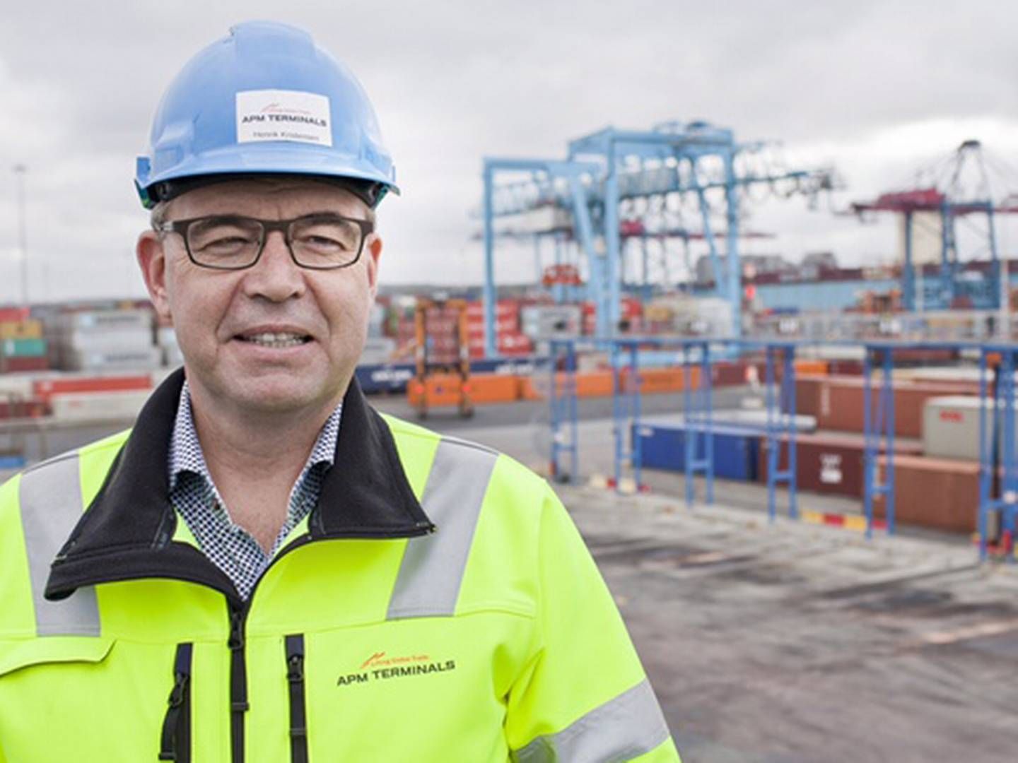 Henrik Kristensen er direktør for APM Terminals Gothenburg. | Foto: APM Terminals