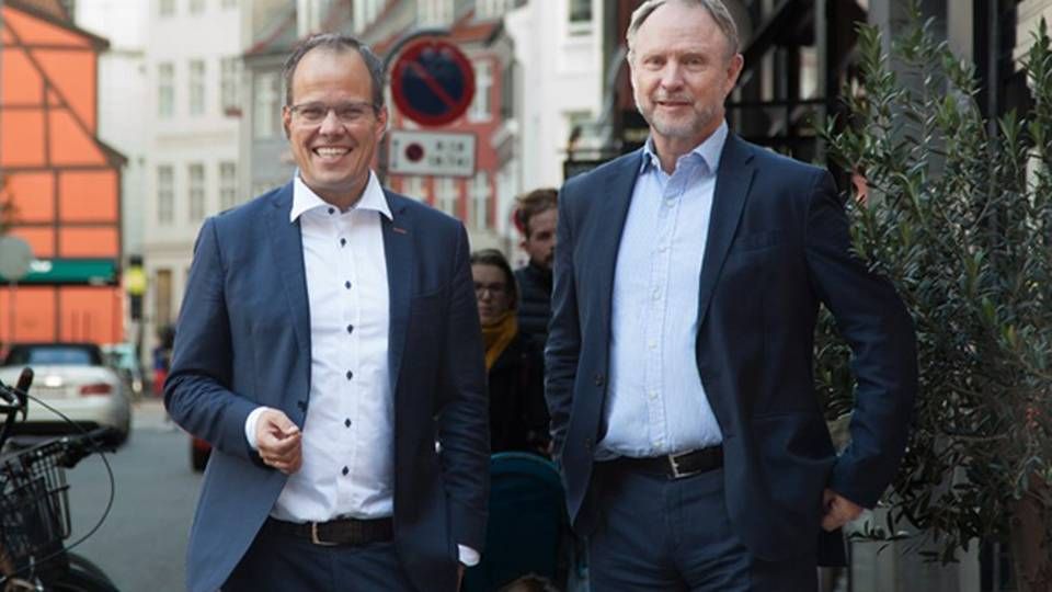 CEO of Spektrum Søren Dal Thomsen and founder Jesper Kirstein. | Photo: Spektrum