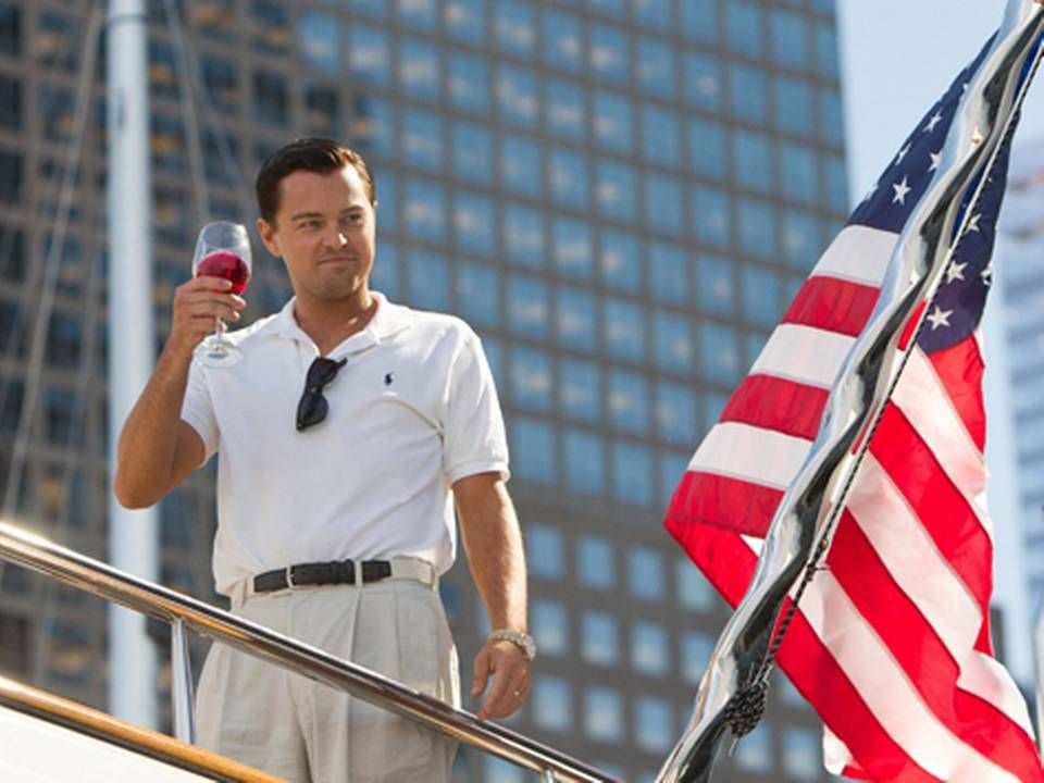 Leonardo DiCaprio spillede Jordan Belfort i filmen Wolf of the Wall Street. | Foto: /ritzau/AP/Mary Cybulski