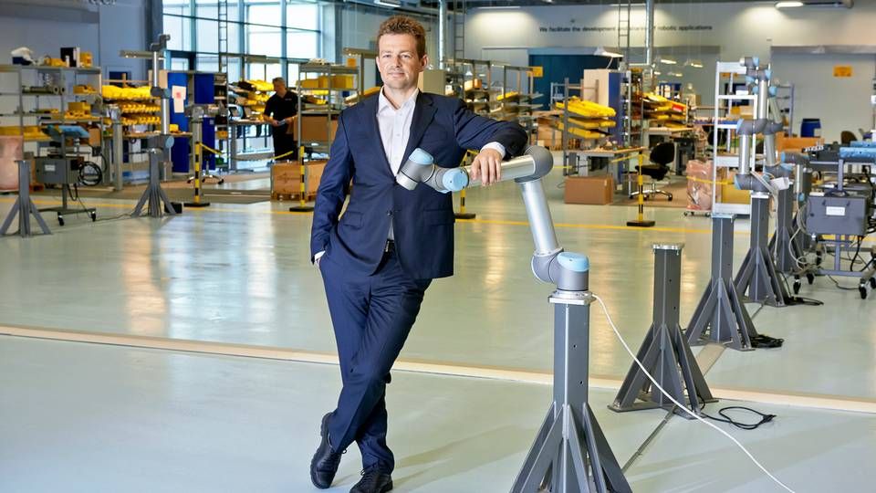 Esben Østergaard har nørklet med robotter, siden han var dreng. | Foto: PR/Universal Robots