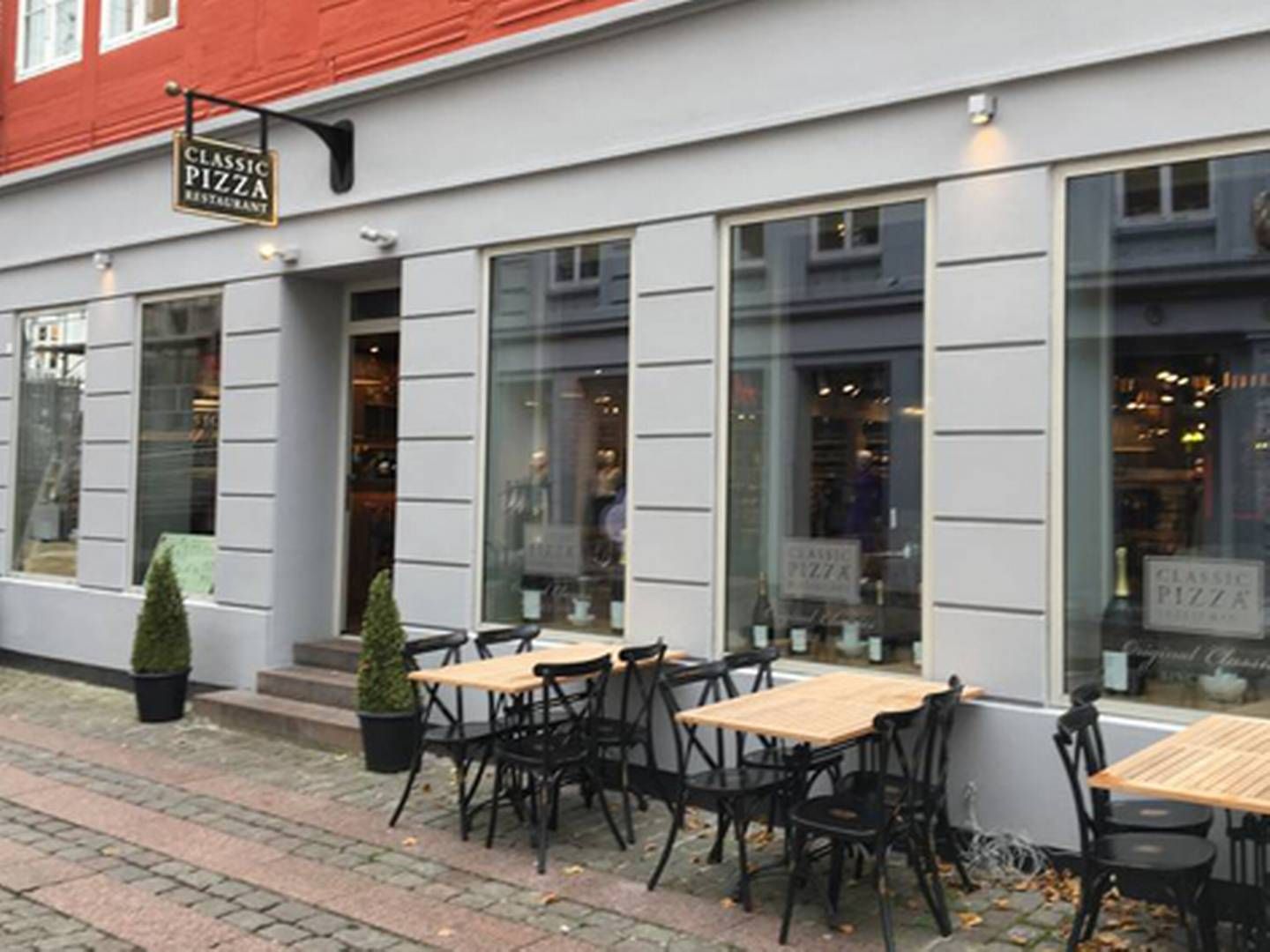 Classic Pizza er åbnet i Jacob BarBQ's tidligere lokaler i Aarhus ved siden af Magasin. | Foto: Mick Kristensen/Jyllands-Posten
