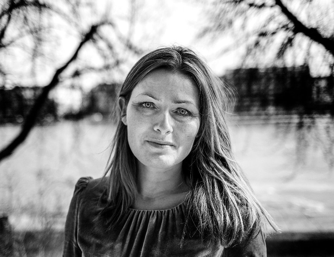 Kulturkommentator Anne Sophia Hermansen er en af de tre medvirkende i samtalebogen "Shitstorms", som skulle være udkommet 1. november. Foto: Simon Fals, Politiken/Ritzau Scanpix