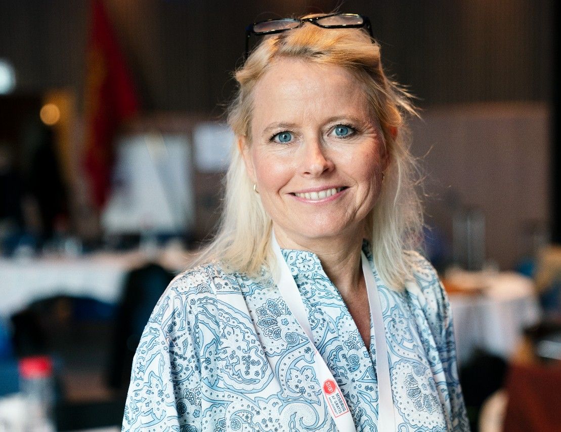 Mette Høgh, formand for HK Handel, langer i mediet A4 ud efter Dansk Arbejdsgiverforening. Foto: HK / PR