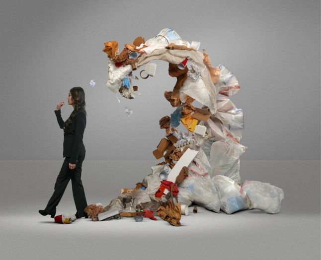 Affald fylder som aldrig før - både bogstaveligt, men også i vores bevidsthed. Det er der, og vi er nødt til at gøre noget ved det. Hvordan starter man dén proces? Foto: Gettyimages.
