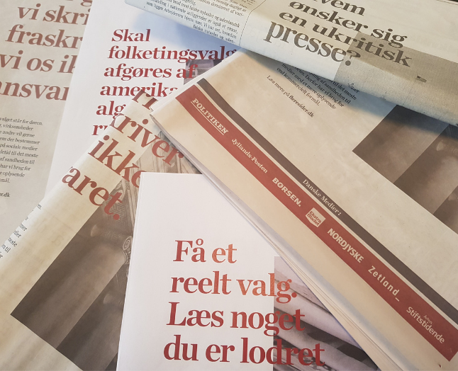 En ny kampagne fra Danske Medier har til formål at tydeliggøre forskellen på journalistisk redigerede medier og sociale medier. Foto: Gettyimages.