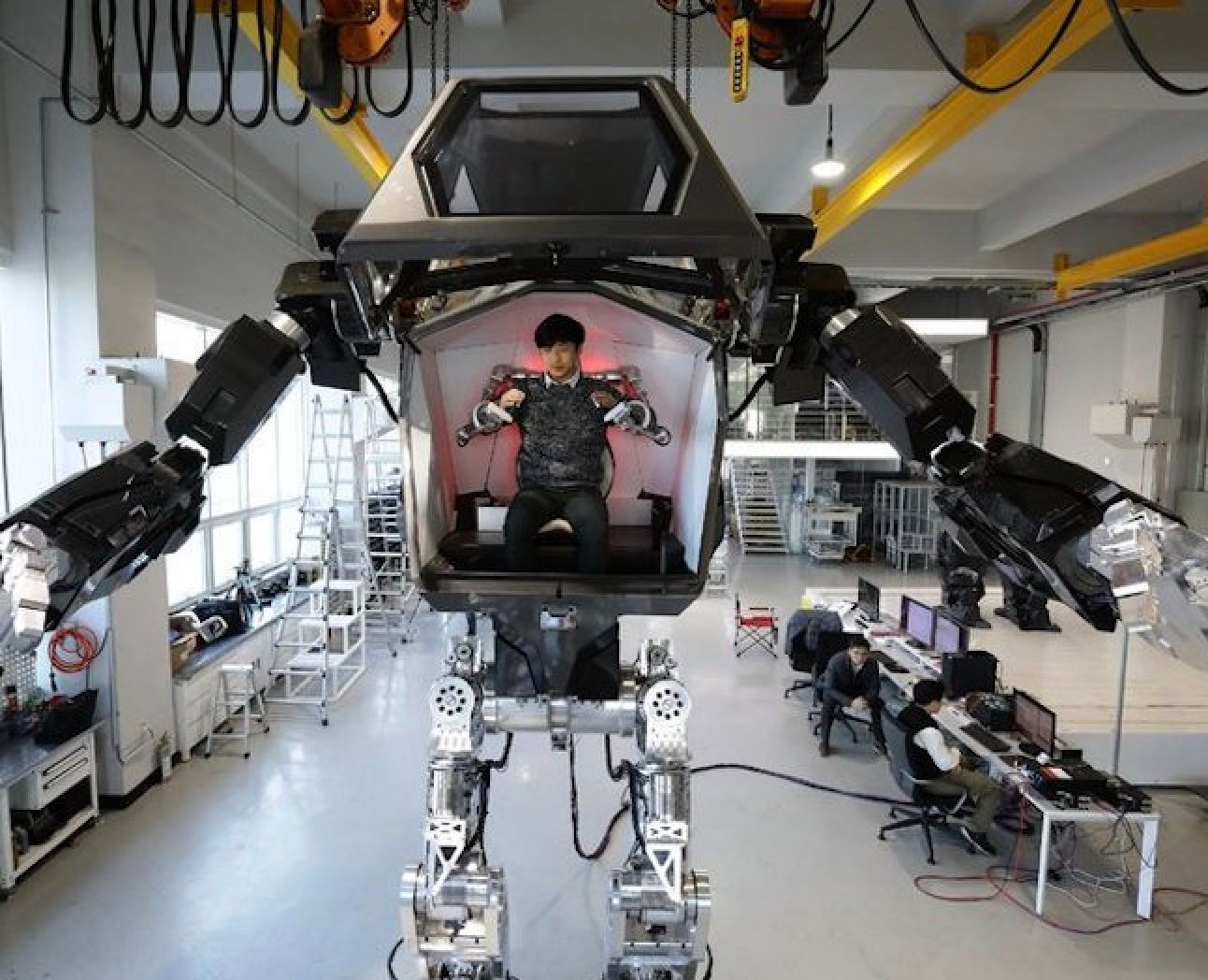 The Man Machine. De teknologiske skridt, menneskeheden tager, kræver store overvejelser moralsk og etisk. Kilde: Chung Sung-Jun/Getty Images