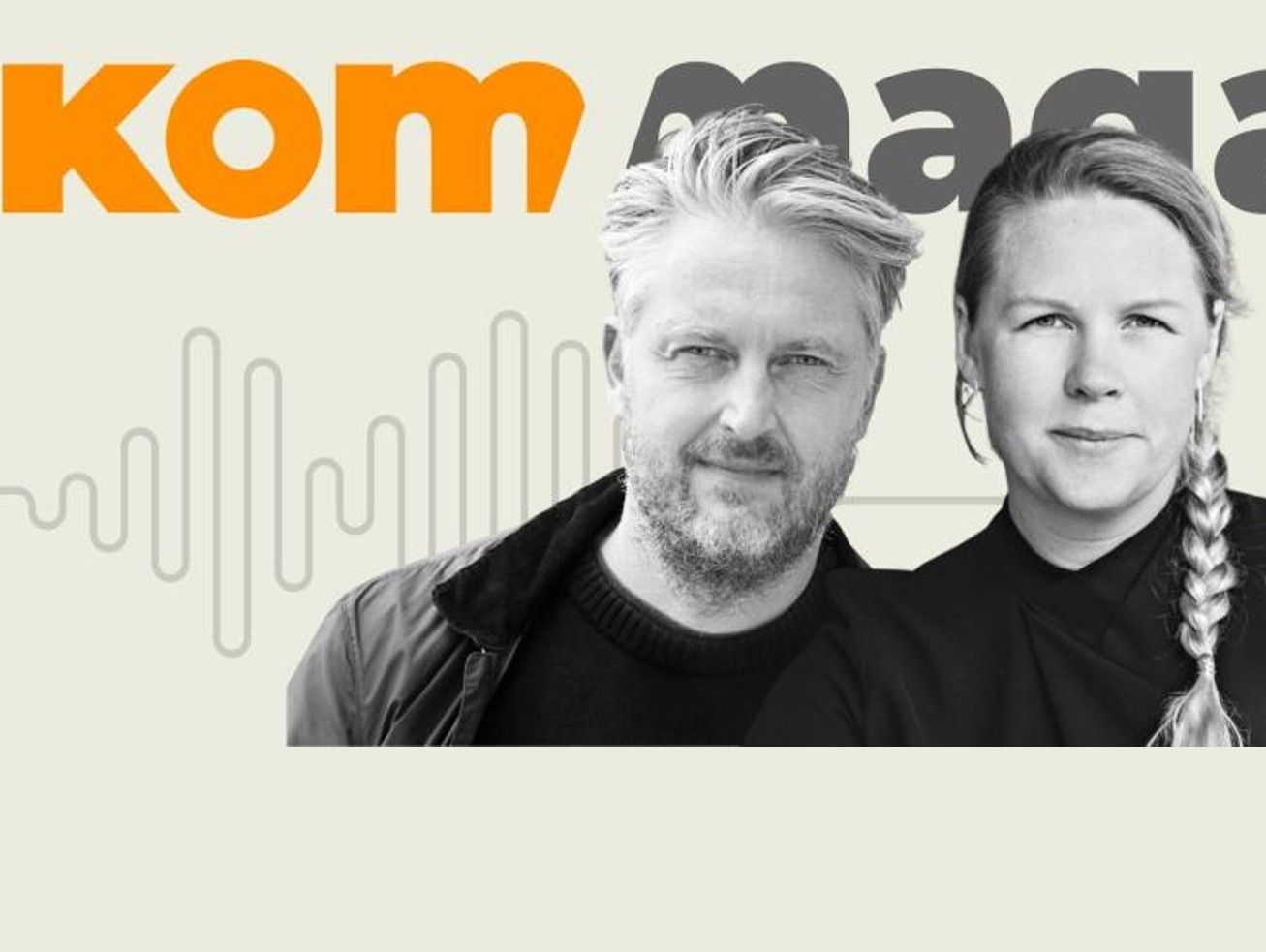 Kasper Foged, Sofie Hvitved og Timme Bisgaard Munk er i podcaststudiet til en snak om kommunikationsbranchen i 2022. Foto: Kommagasinet