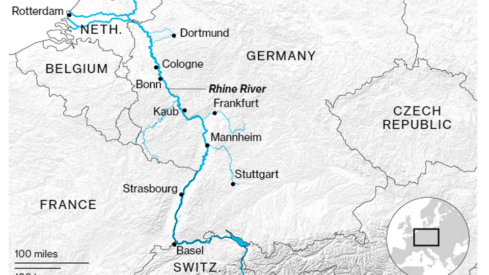 Europe's most important river is running dry