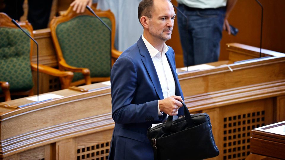 Skatteminister Jeppe Bruus (S) er meget tilfreds med dommen. | Foto: Jens Dresling/Ritzau Scanpix