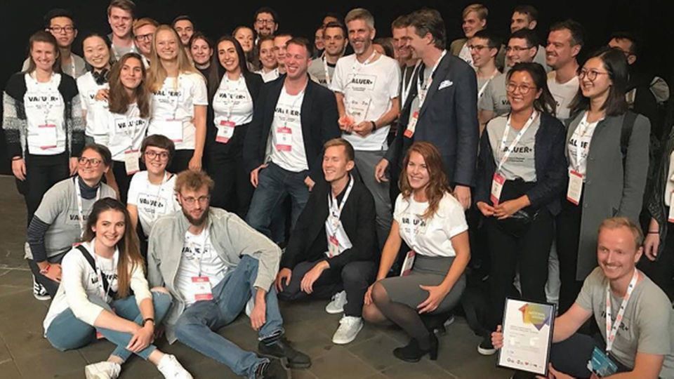 Valuer vinder prisen som 'Best Newcomer' ved Nordic Startup Awards. | Foto: PR/Valuer
