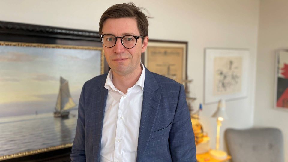 Kristoffer Gravgaard er adm. direktør og ansv. chefredaktør for Bornholms Tidende. | Foto: Bornholms Tidende.