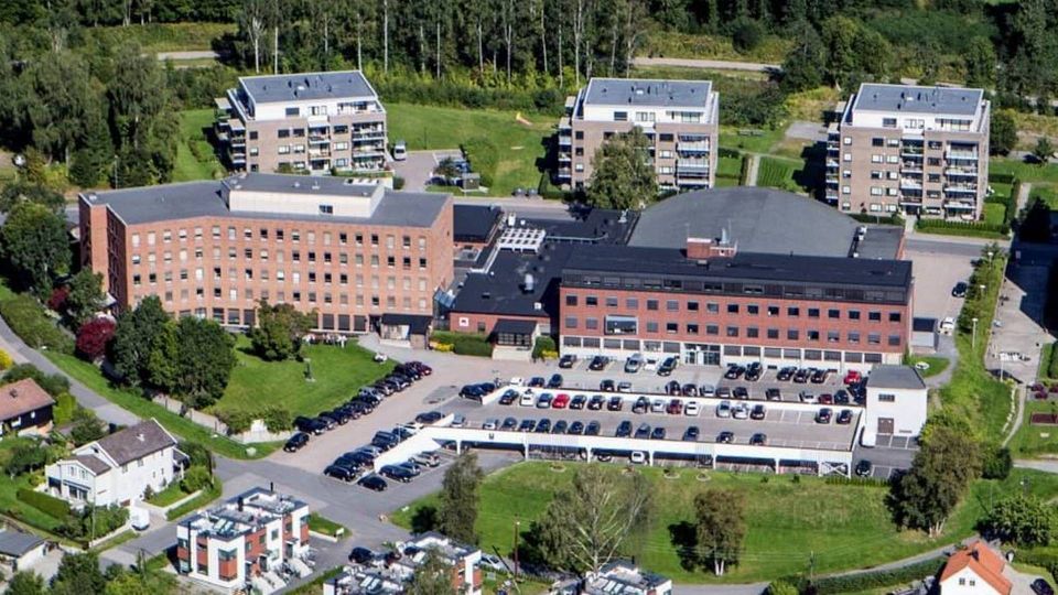 HISTORISK EIENDOM: Tandbergs Radiofabrikk hadde både sin fabrikk, laboratorium og forskningsanlelg på eiendommen. | Foto: Union Eiendomskapital